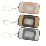 Maxbell Portable Wet Wipes Bag Dispenser Lightweight Container Reusable Holder Pink