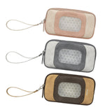 Maxbell Portable Wet Wipes Bag Dispenser Lightweight Container Reusable Holder Pink