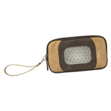 Maxbell Portable Wet Wipes Bag Dispenser Lightweight Container Reusable Holder Brown