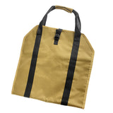Maxbell Log Carrier Tote Carrying Rack Woodpile Firewood Carrier for Indoor BBQ khaki