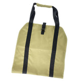 Maxbell Log Carrier Tote Carrying Rack Woodpile Firewood Carrier for Indoor BBQ light khaki