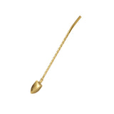 Maxbell Stainless Steel Straws Spoons Lightweight Stirrers for Mixing StyleC