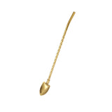 Maxbell Stainless Steel Straws Spoons Lightweight Stirrers for Mixing StyleC