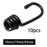 Maxbell 10Pcs Heavy Duty Shock Cord Hooks for Resistance Bands Kayaks Small