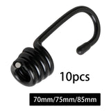 Maxbell 10Pcs Heavy Duty Shock Cord Hooks for Resistance Bands Kayaks Small