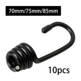 Maxbell 10Pcs Heavy Duty Shock Cord Hooks for Resistance Bands Kayaks Small