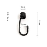 Maxbell 10Pcs Heavy Duty Shock Cord Hooks for Resistance Bands Kayaks Medium