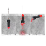 Maxbell Fishing Bait Thrower Tackle bait feeders Holder Long Distance Casting Red