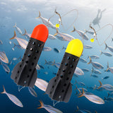 Maxbell Fishing Bait Thrower Tackle bait feeders Holder Long Distance Casting Red