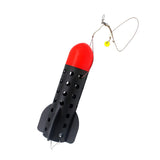 Maxbell Fishing Bait Thrower Tackle bait feeders Holder Long Distance Casting Red