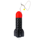 Maxbell Fishing Bait Thrower Tackle bait feeders Holder Long Distance Casting Red
