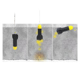 Maxbell Fishing Bait Thrower Tackle bait feeders Holder Long Distance Casting Yellow