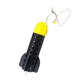 Maxbell Fishing Bait Thrower Tackle bait feeders Holder Long Distance Casting Yellow