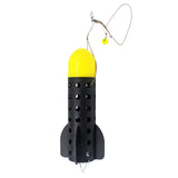 Maxbell Fishing Bait Thrower Tackle bait feeders Holder Long Distance Casting Yellow