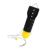 Maxbell Fishing Bait Thrower Tackle bait feeders Holder Long Distance Casting Yellow