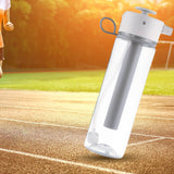 Maxbell Sports Water Cup High Capacity Handwashing Spray Bottle for Gym Fitness White