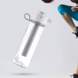 Maxbell Sports Water Cup High Capacity Handwashing Spray Bottle for Gym Fitness White