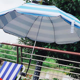 Maxbell Foldable Beach Umbrella Adjustable Clamp Clip for Chair Camping Strollers