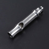 Maxbell Emergency Whistle Stainless Steel High Decibel Survival Whistle for Hiking