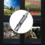 Maxbell Emergency Whistle Stainless Steel High Decibel Survival Whistle for Hiking
