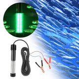 Maxbell Submersible Fishing Light 5M Cord 12V for Saltwater Freshwater Fishing Green Light