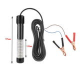 Maxbell Submersible Fishing Light 5M Cord 12V for Saltwater Freshwater Fishing Blue Light