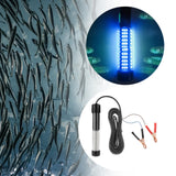 Maxbell Submersible Fishing Light 5M Cord 12V for Saltwater Freshwater Fishing Blue Light