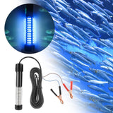 Maxbell Submersible Fishing Light 5M Cord 12V for Saltwater Freshwater Fishing Blue Light