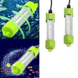 Maxbell High Power Underwater Fishing Light Waterproof Fish Lure Bait Lamp green
