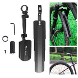 Maxbell Bicycle Fenders Front and Rear Set Foldable Portable for Mountain Bike Black