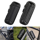 Maxbell Portable Bicycle Storage Bag Waterproof PU Leather Cycling Accessories Black