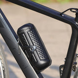 Maxbell Portable Bicycle Storage Bag Waterproof PU Leather Cycling Accessories Frosted Black