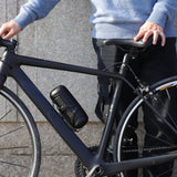 Maxbell Portable Bicycle Storage Bag Waterproof PU Leather Cycling Accessories Frosted Black