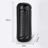 Maxbell Portable Bicycle Storage Bag Waterproof PU Leather Cycling Accessories Frosted Black