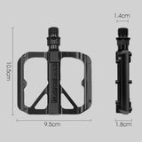 Maxbell MTB Road Bike Pedals Anti Slip Wide Platform Pedal Durable Aluminum Alloy