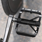 Maxbell MTB Road Bike Pedals Anti Slip Wide Platform Pedal Durable Aluminum Alloy
