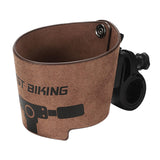 Maxbell Bicycle Cup Bottle Holder Reusable for Bicycle Mountain Bike Handlebar 2-3cm