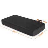 Maxbell Wide MTB Mountain Tail Seat Seat Mat Rear Cushion Pad Accessories Black