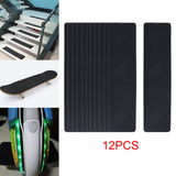 Maxbell 12Pcs Non Slip Stair Treads for Skateboard Accessories Ramps Indoor Outdoor