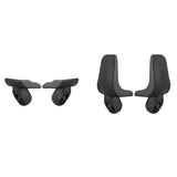 Maxbell Universal Luggage Mute Wheels Replacement for Travel Suitcase Box Front