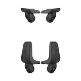 Maxbell Universal Luggage Mute Wheels Replacement for Travel Suitcase Box Front