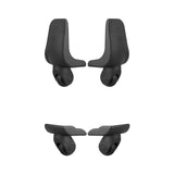 Maxbell Universal Luggage Mute Wheels Replacement for Travel Suitcase Box Front