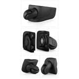 Maxbell Universal Luggage Mute Wheels Replacement for Travel Suitcase Box Front