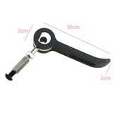 Maxbell Stainless steel Scooter Accessories Locking Replacement for Scooter Black
