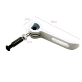 Maxbell Stainless steel Scooter Accessories Locking Replacement for Scooter White