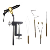Maxbell Rotary Fly Tying Vise Whip Finisher for Fly Fishing Tying Flies Accessories