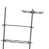 Maxbell Camping Lantern Stand Lamp Post Organizer Table Shelf for Traveling Outdoor