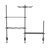 Maxbell Camping Lantern Stand Lamp Post Organizer Table Shelf for Traveling Outdoor