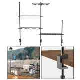 Maxbell Camping Lantern Stand Lamp Post Organizer Table Shelf for Traveling Outdoor