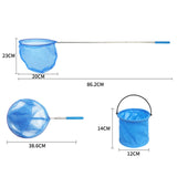 Maxbell Colorful Children's Fishing Net Extendable Retractable for Caterpillar